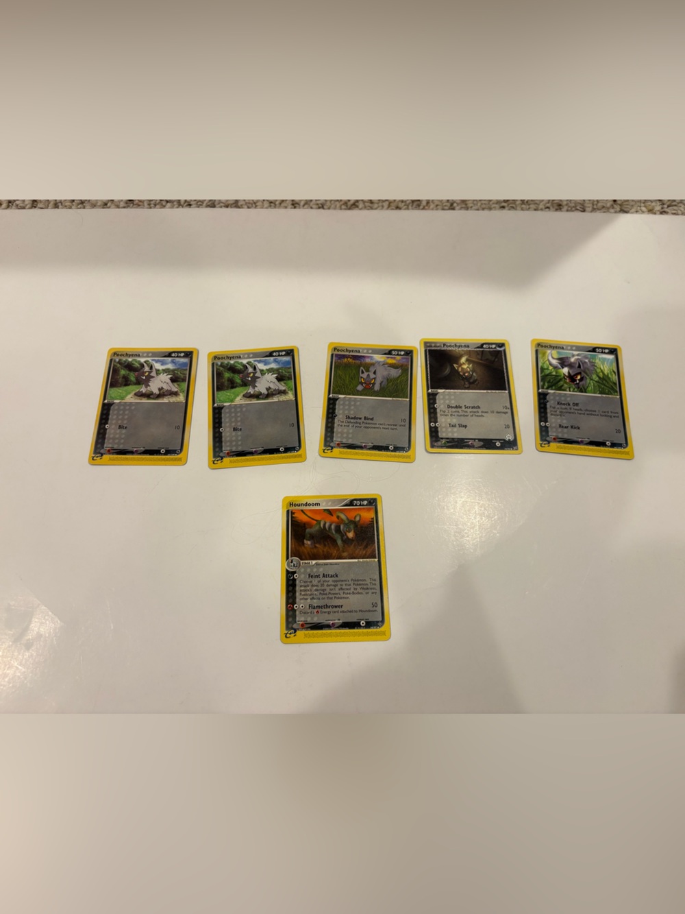Pokémon Dark Type Lot of Cards